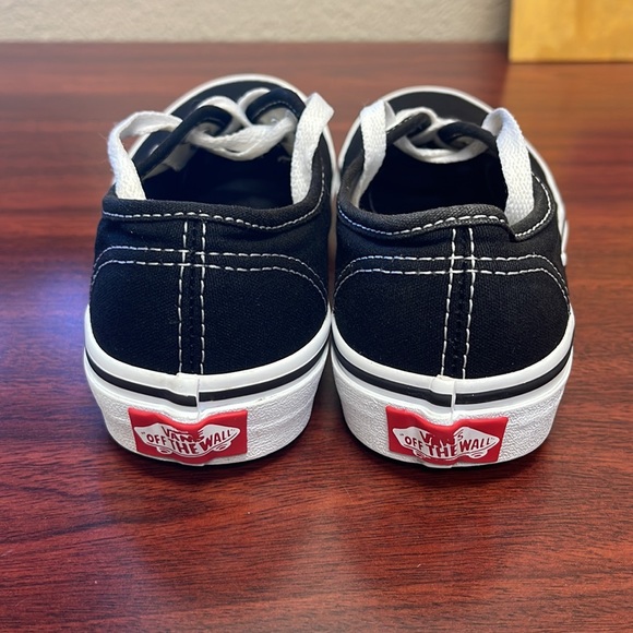 Vans Authentic Black Size 2 Kids - Picture 5 of 6